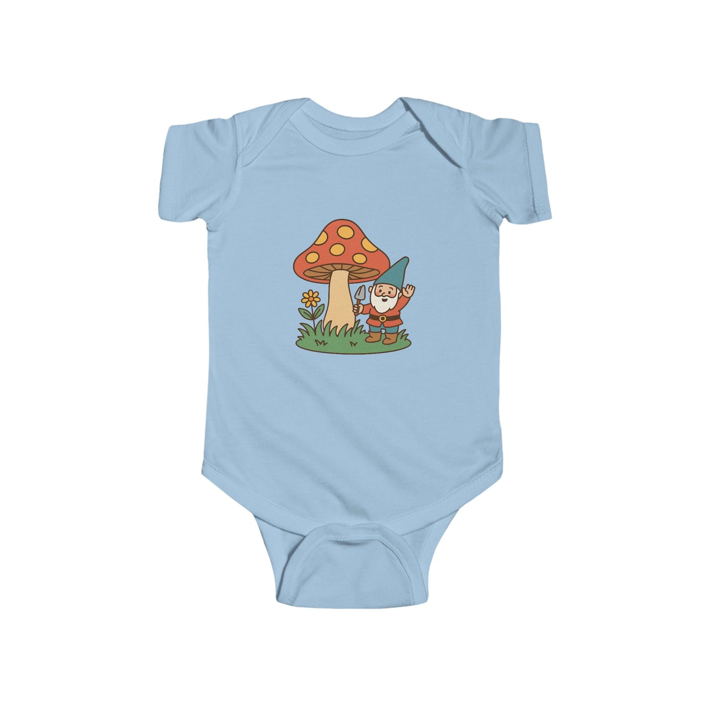 Mushroom Gnome Infant Bodysuit