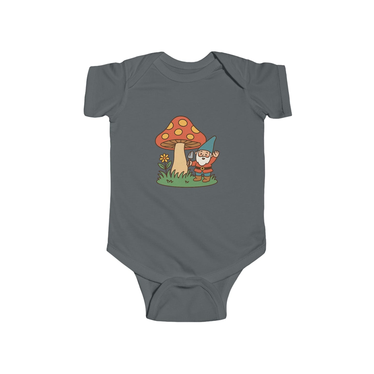 Mushroom Gnome Infant Bodysuit