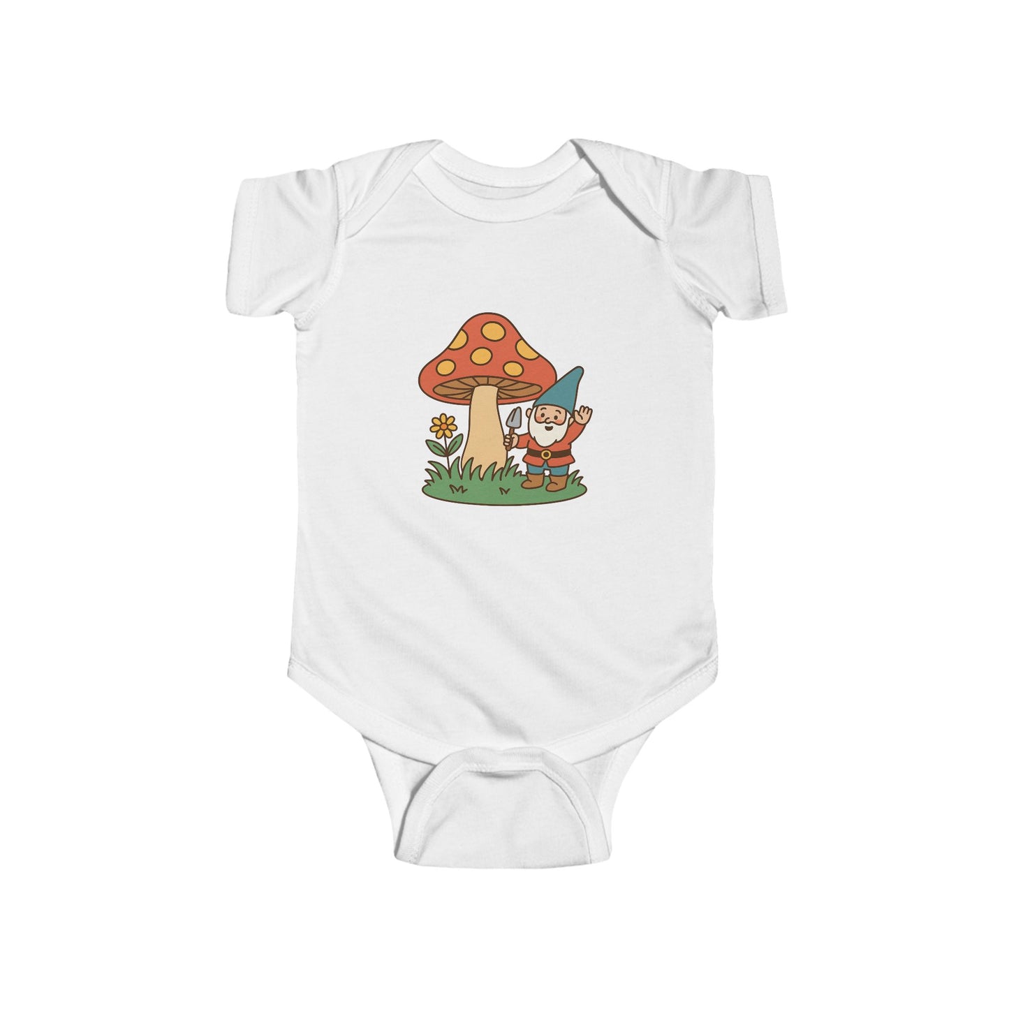 Mushroom Gnome Infant Bodysuit