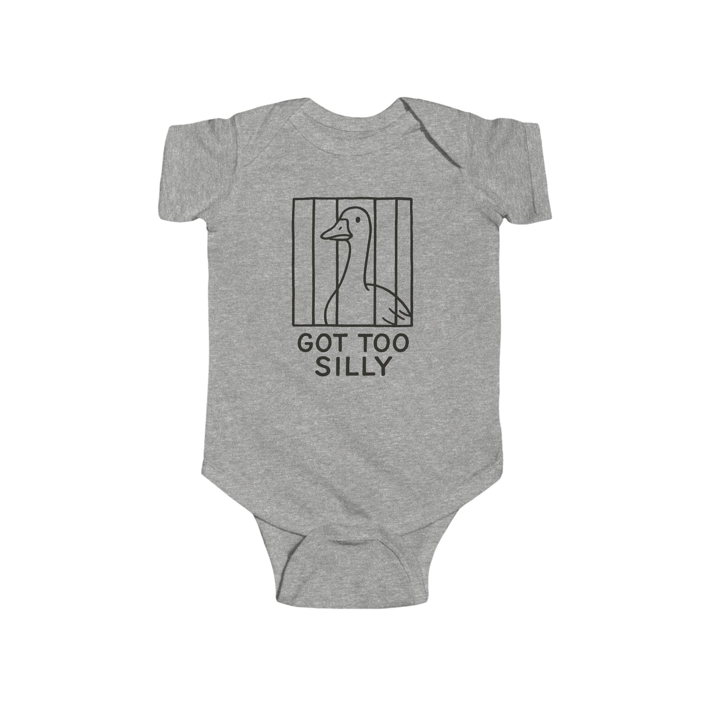 Too Silly Baby Bodysuit