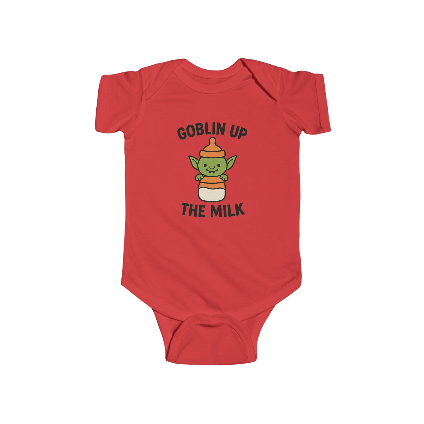 Goblin Up The Milk Infant Bodysuit