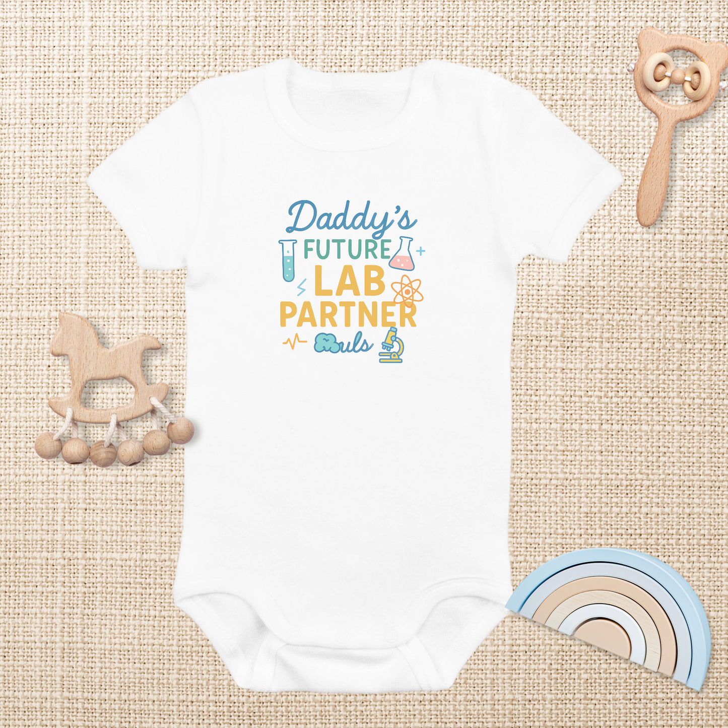 Dad's Lab Partner Infant Bodysuit
