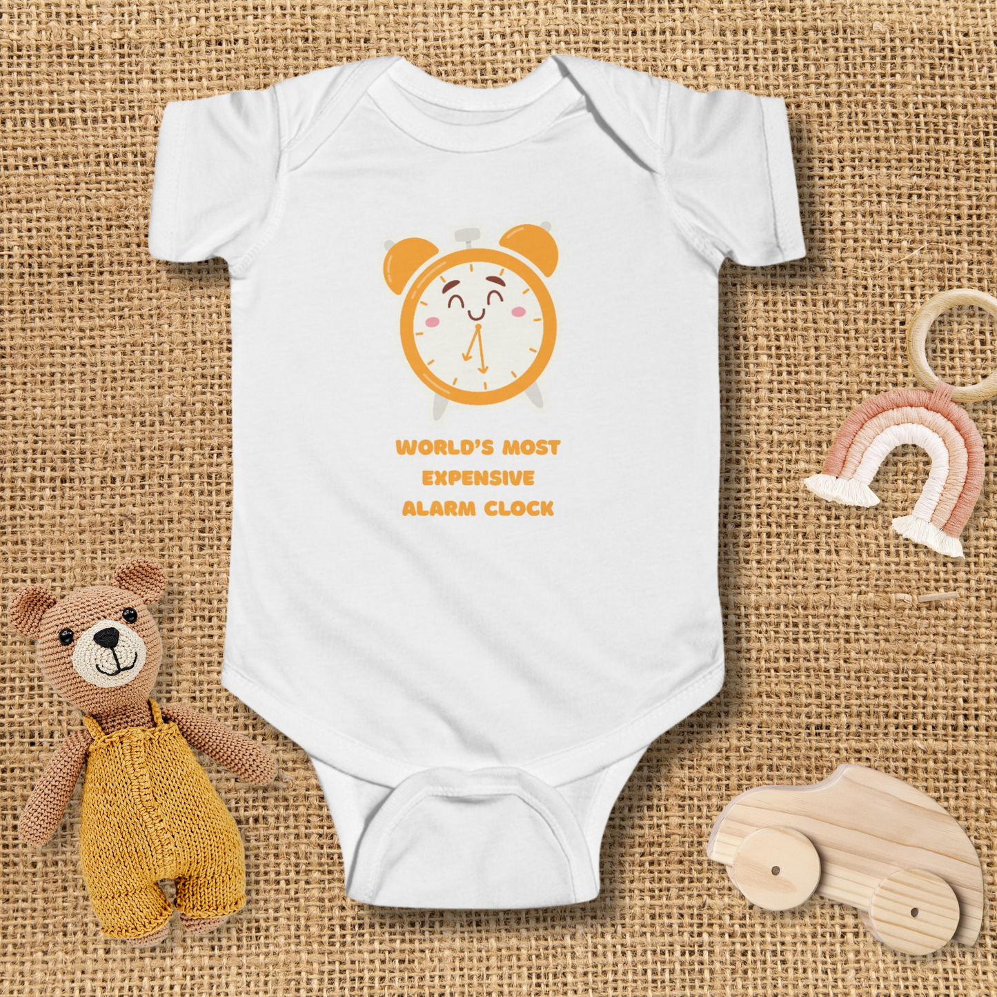 Alarm Clock Infant Bodysuit