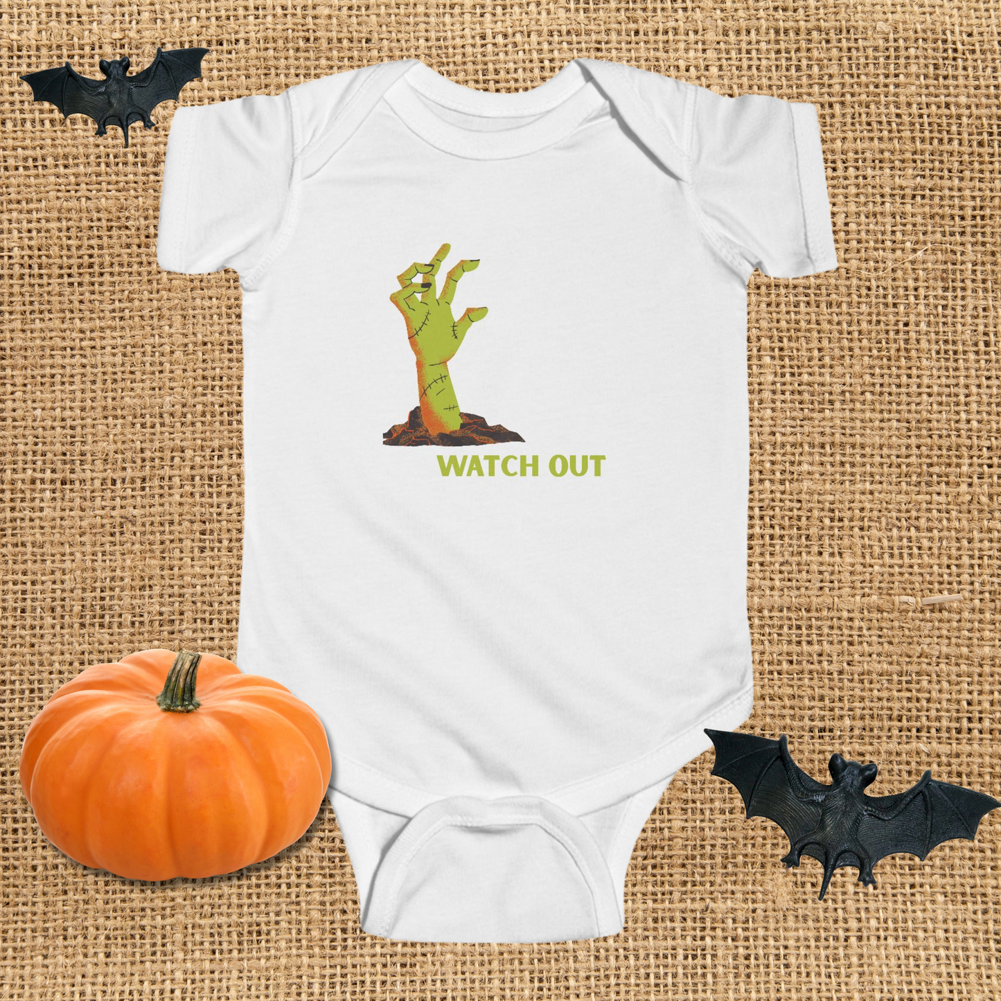 Creepy Halloween Hand Infant Bodysuit