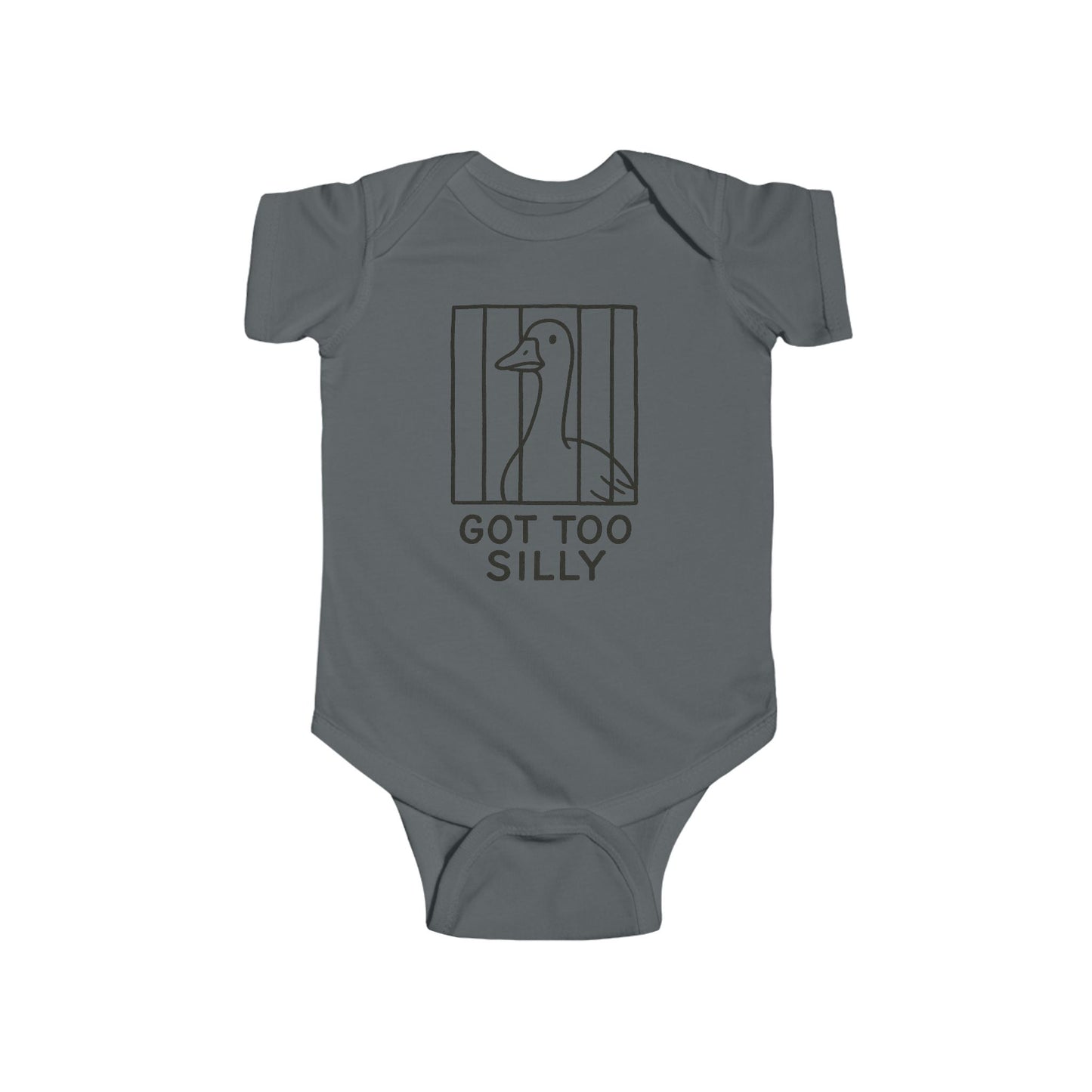 Too Silly Baby Bodysuit