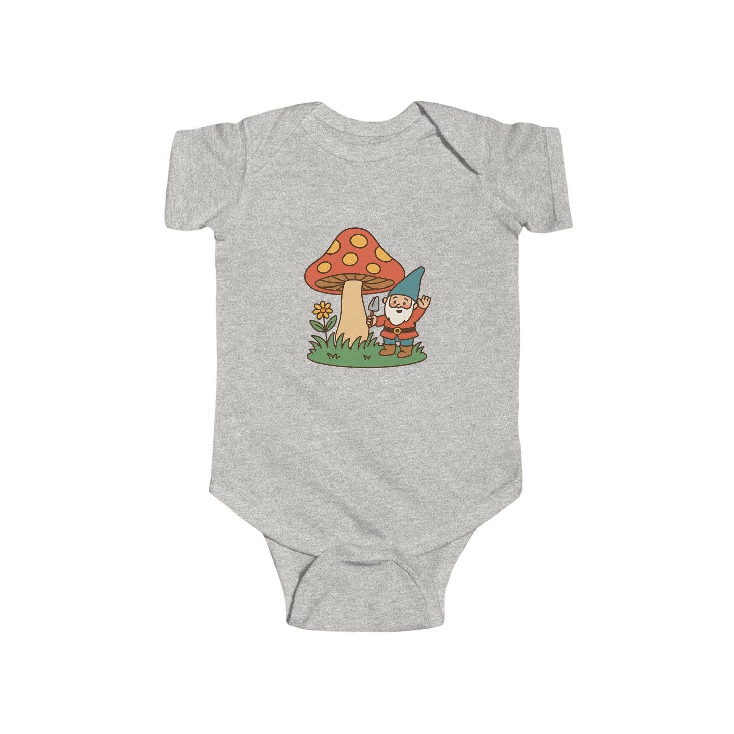Mushroom Gnome Infant Bodysuit