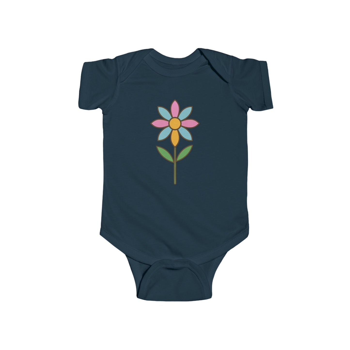 Big Flower Infant Bodysuit