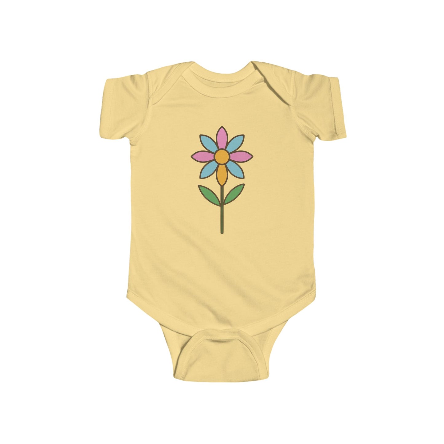 Big Flower Infant Bodysuit