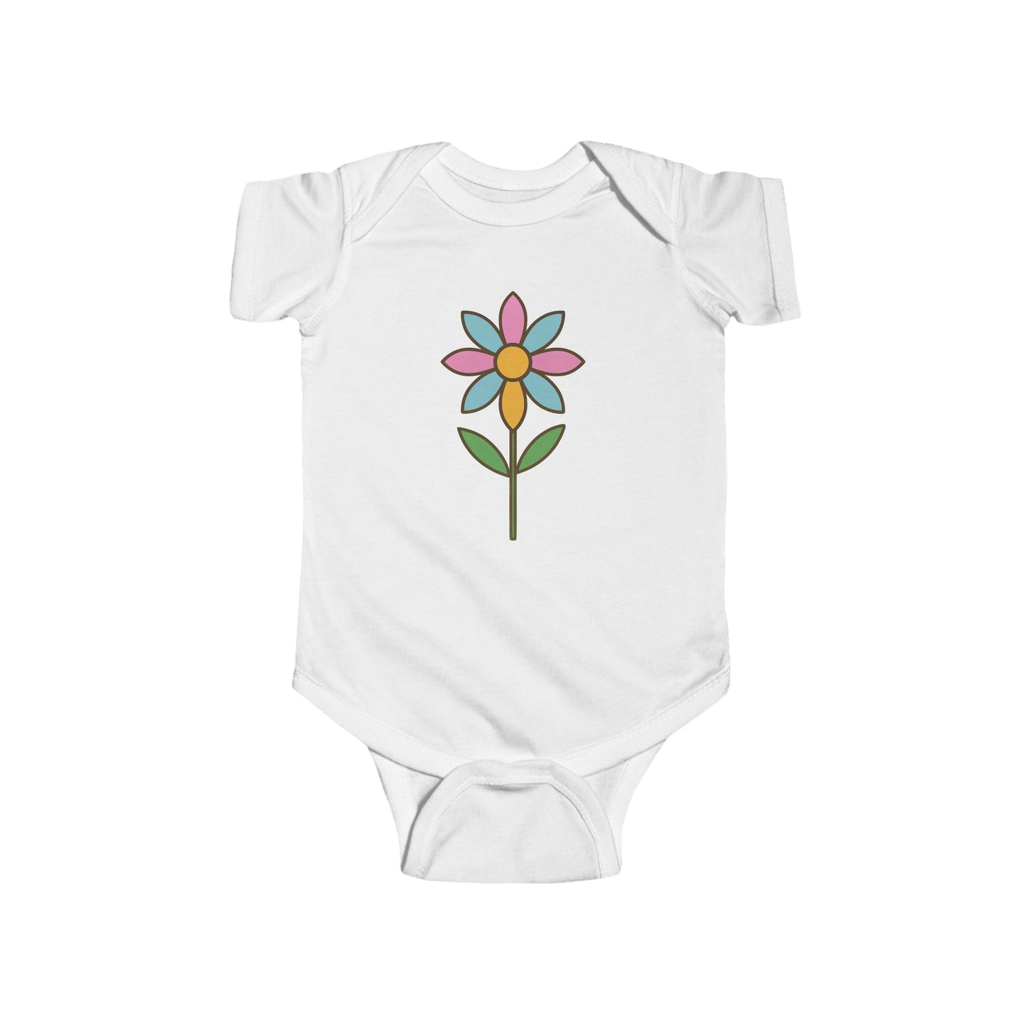 Big Flower Infant Bodysuit