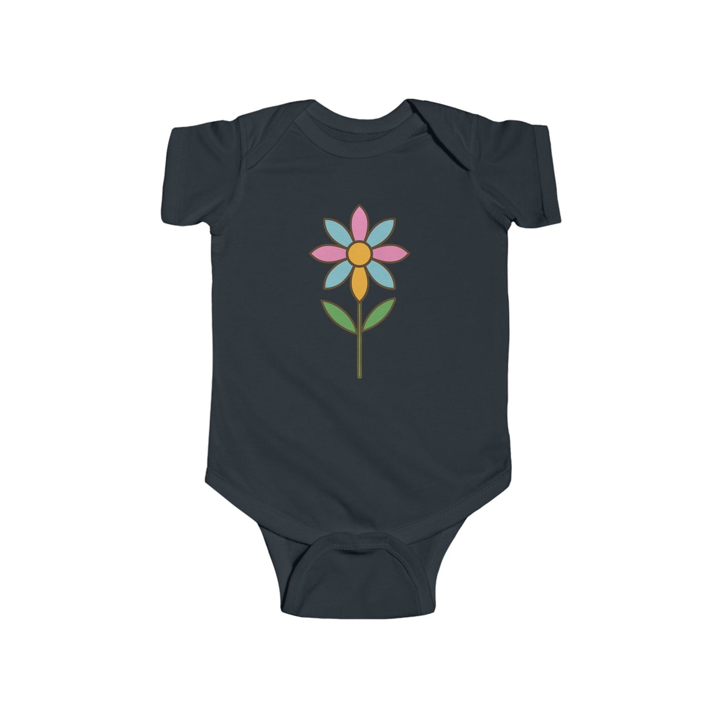 Big Flower Infant Bodysuit