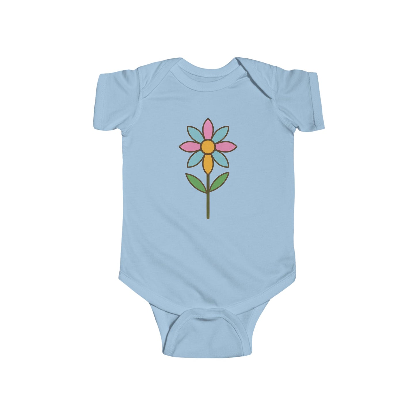 Big Flower Infant Bodysuit