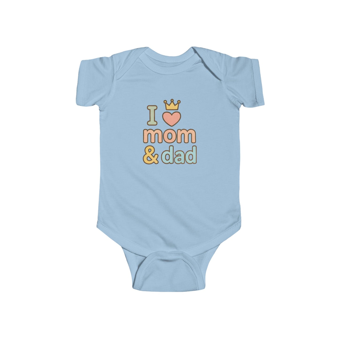 Love Mum & Dad Infant Bodysuit