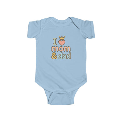 Love Mum & Dad Infant Bodysuit