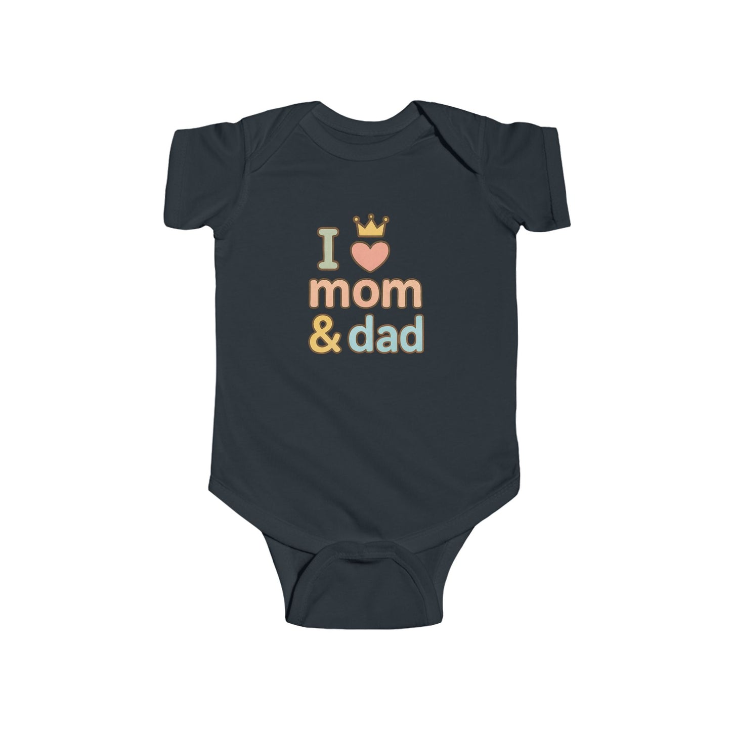 Love Mum & Dad Infant Bodysuit