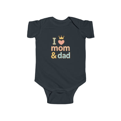 Love Mum & Dad Infant Bodysuit