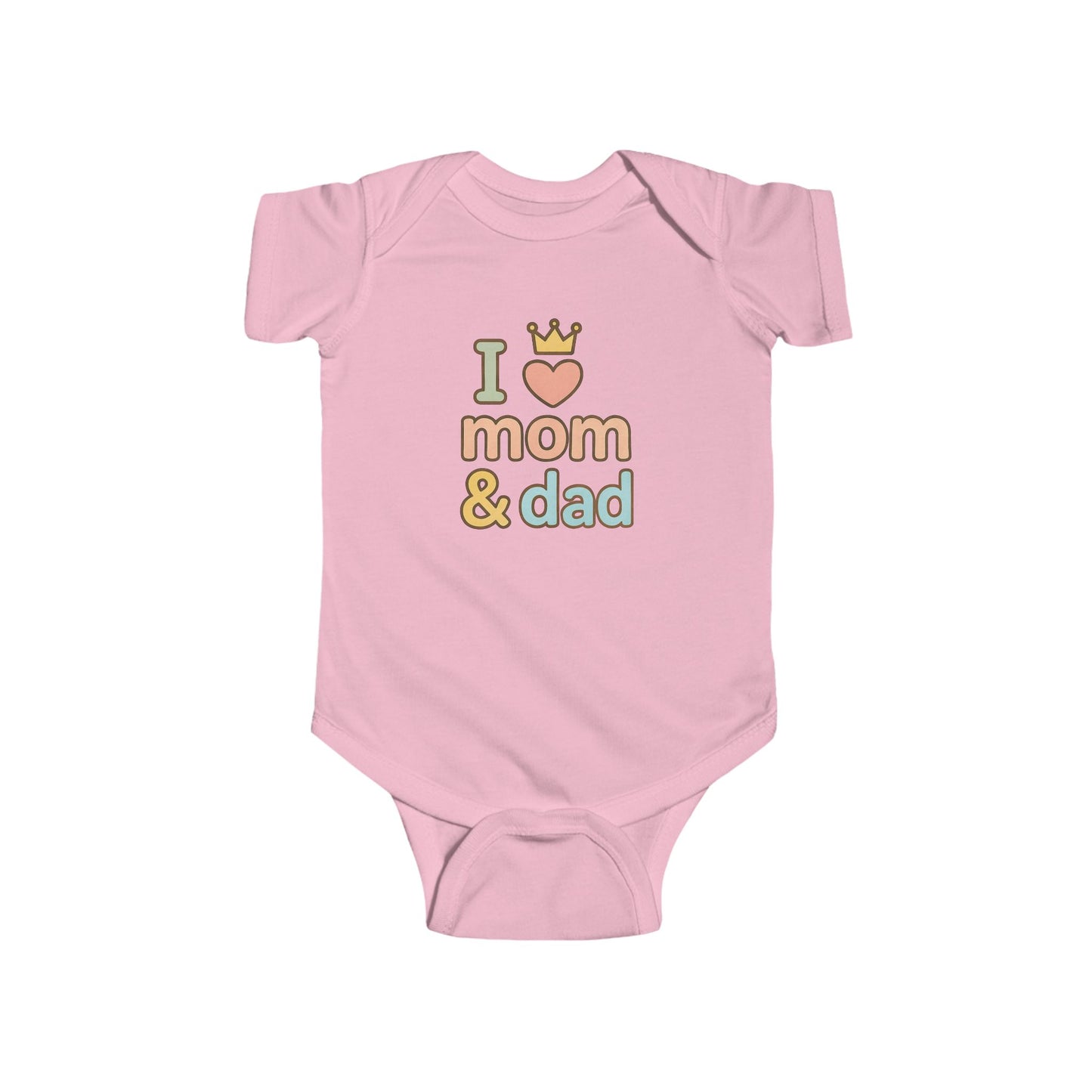 Love Mum & Dad Infant Bodysuit