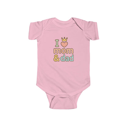 Love Mum & Dad Infant Bodysuit