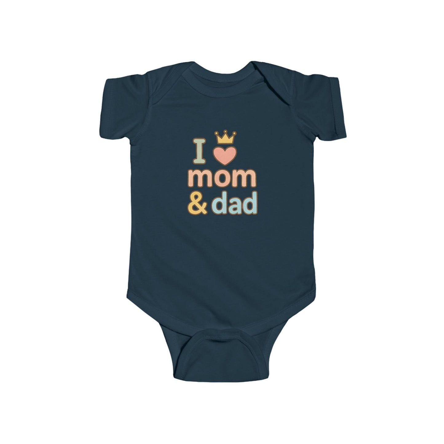 Love Mum & Dad Infant Bodysuit