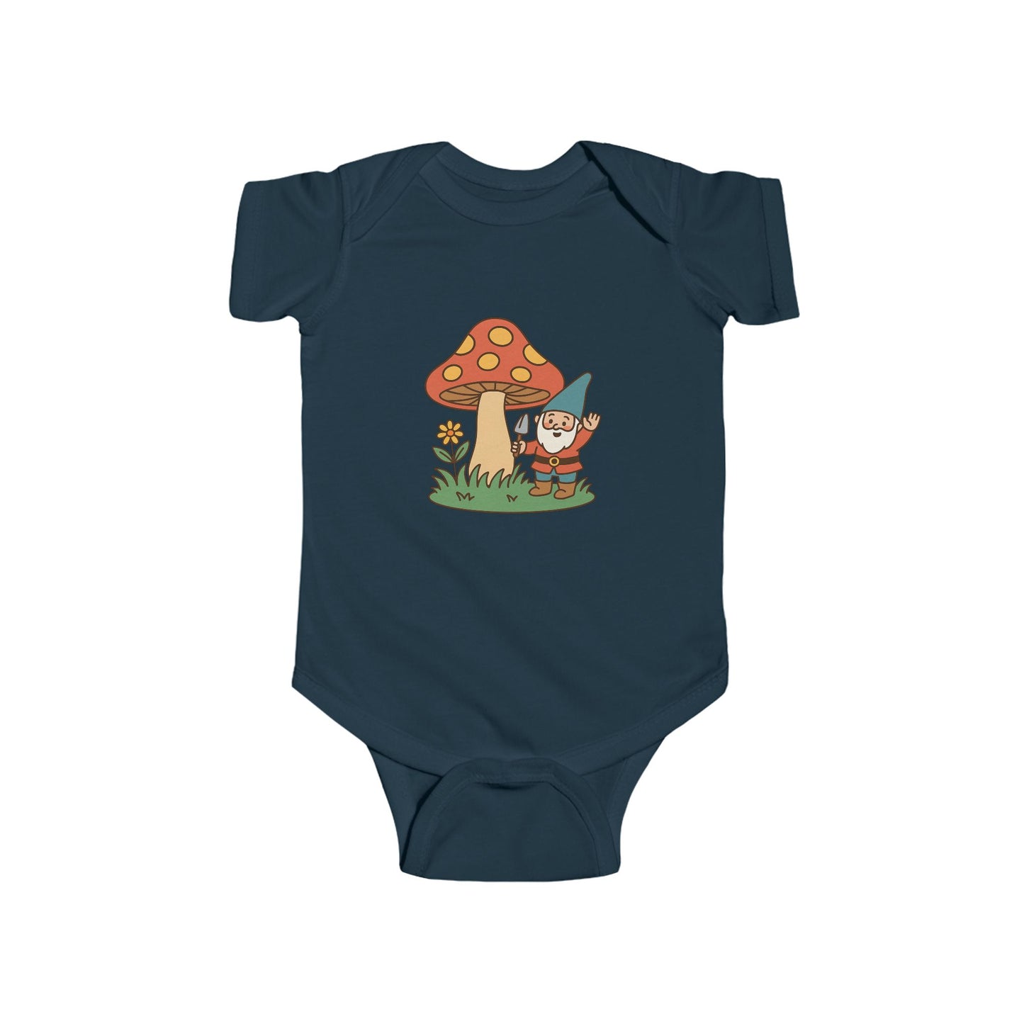 Mushroom Gnome Infant Bodysuit