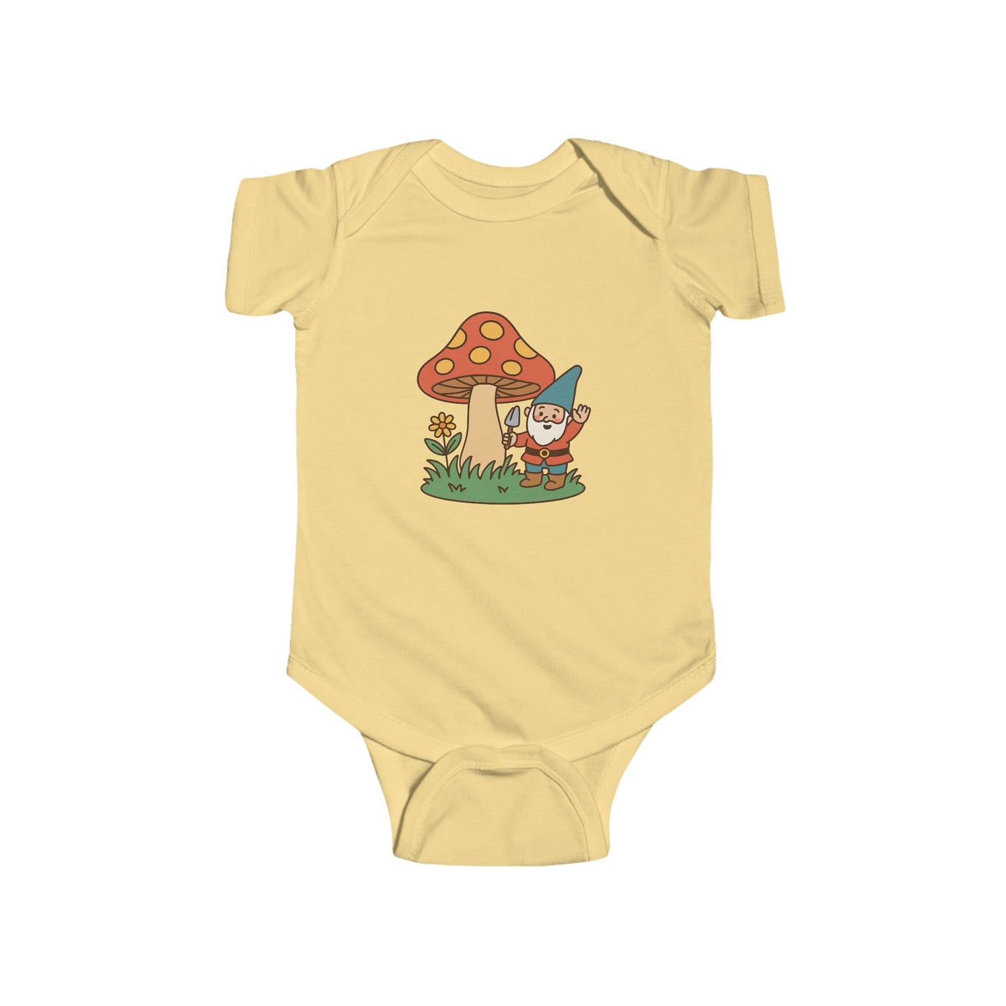 Mushroom Gnome Infant Bodysuit