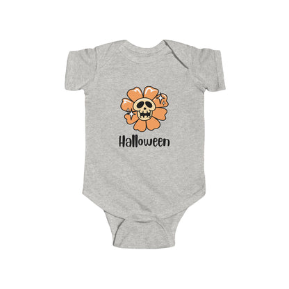 Flower Skull Halloween Infant Bodysuit