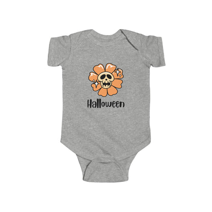 Flower Skull Halloween Infant Bodysuit