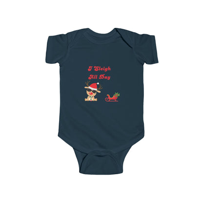 Sleigh All Day Baby Bodysuit