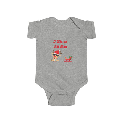 Sleigh All Day Baby Bodysuit