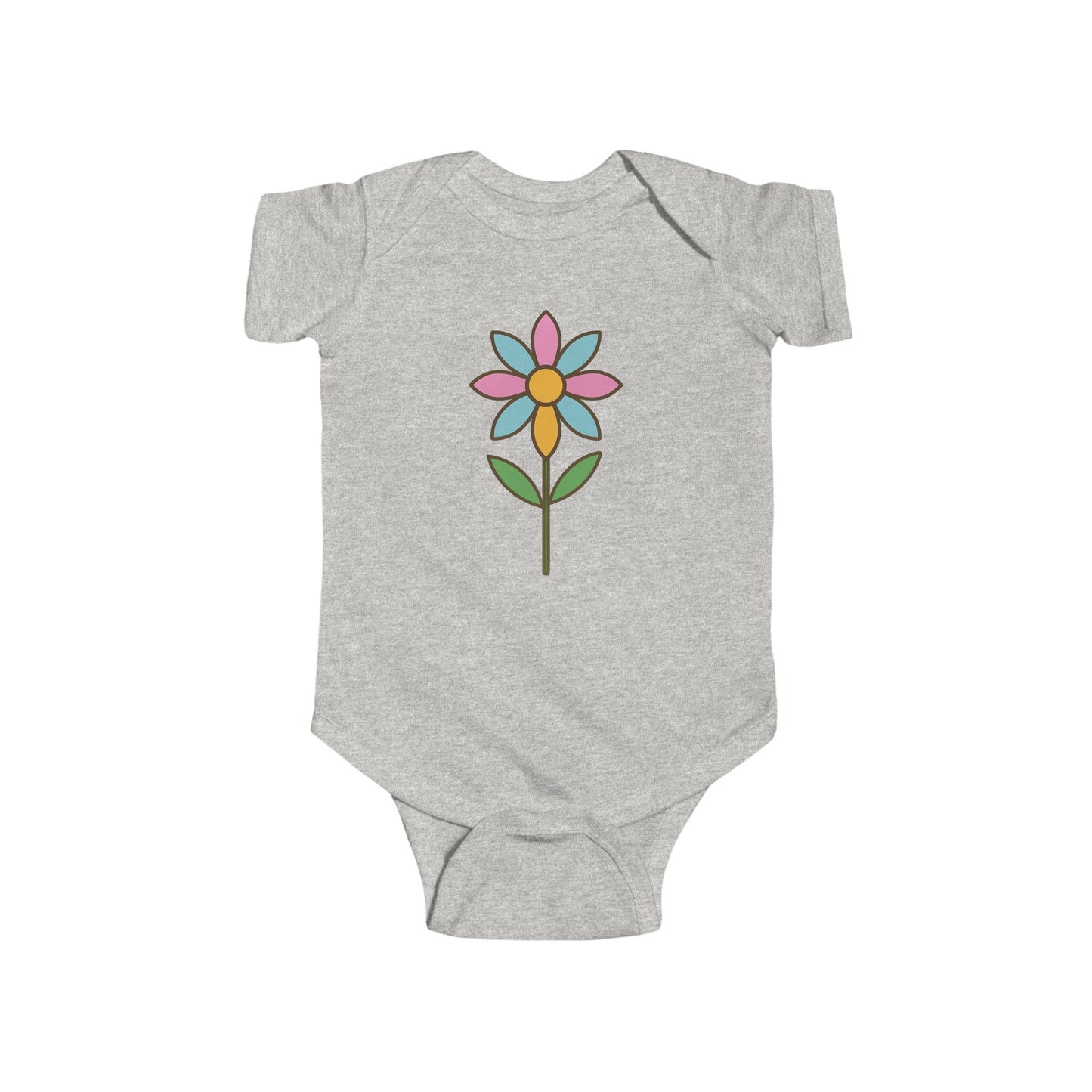 Big Flower Infant Bodysuit