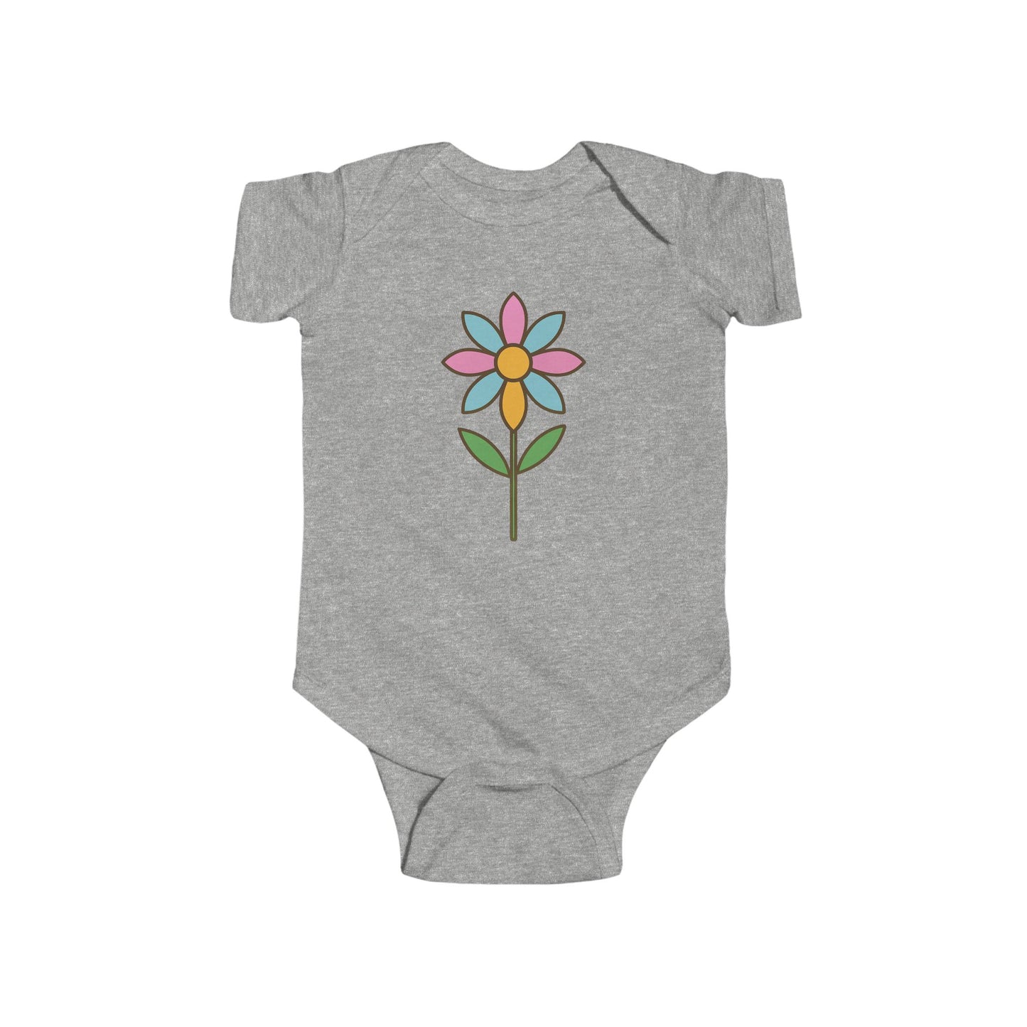 Big Flower Infant Bodysuit