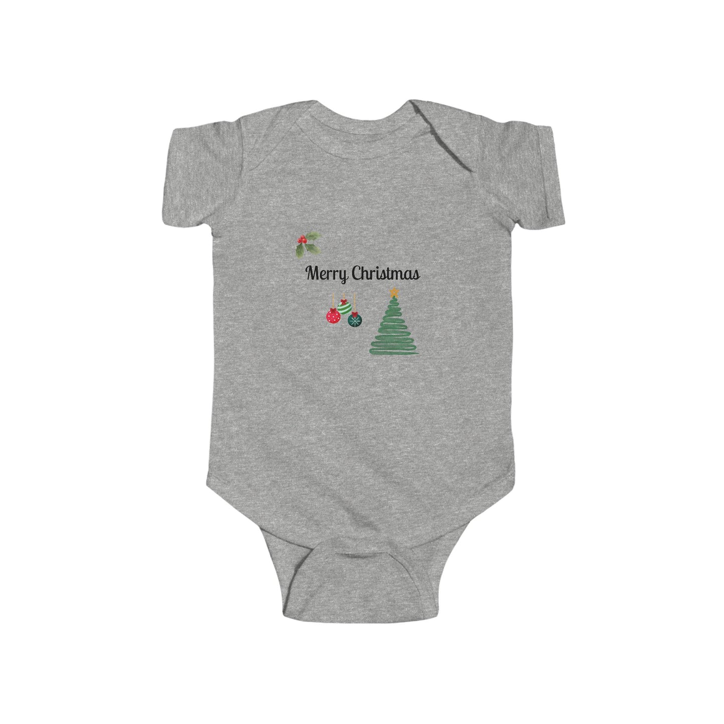 Merry Christmas Baby Bodysuit