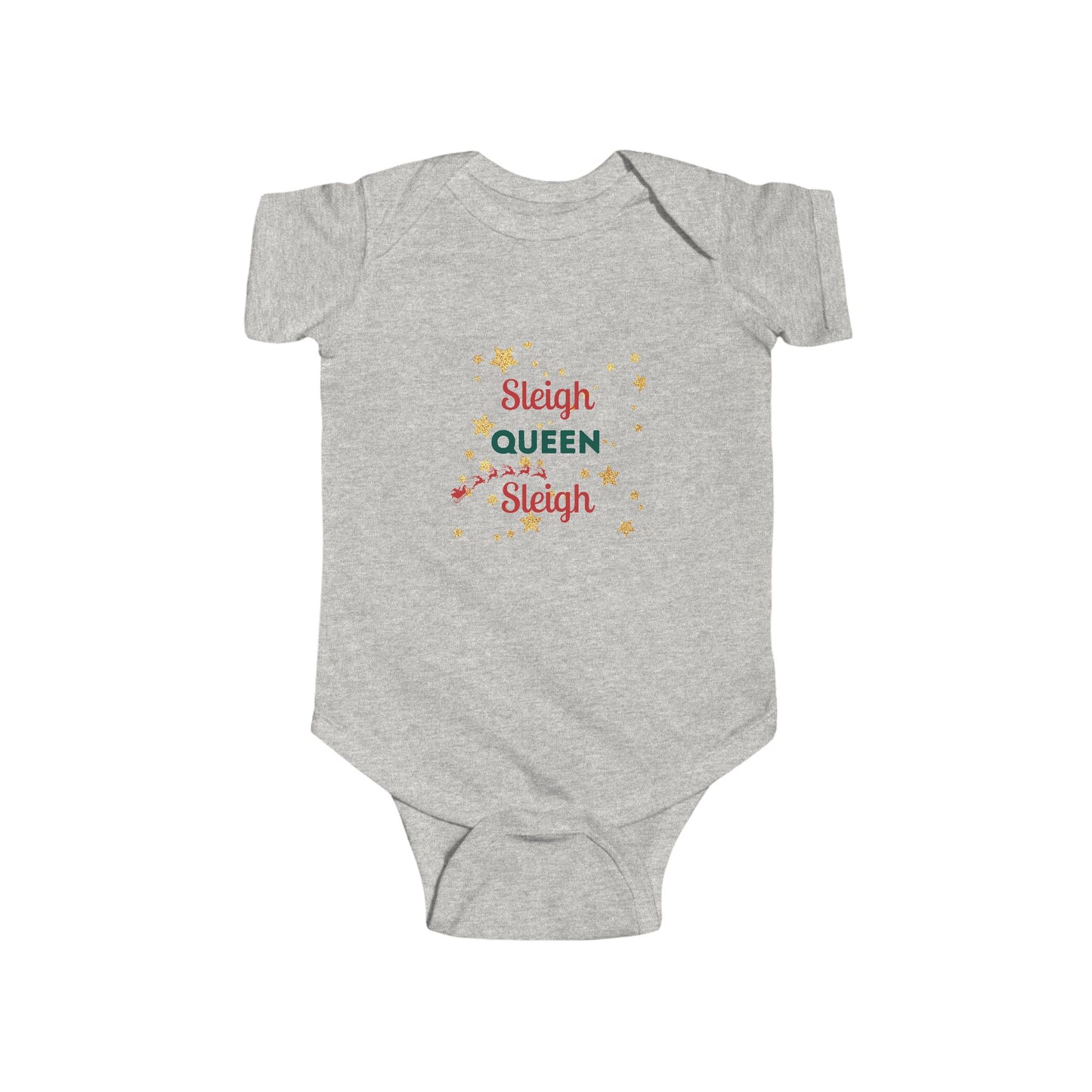 Sleigh Queen Baby Bodysuit