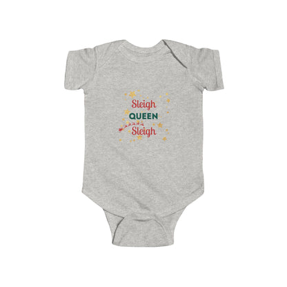 Sleigh Queen Baby Bodysuit