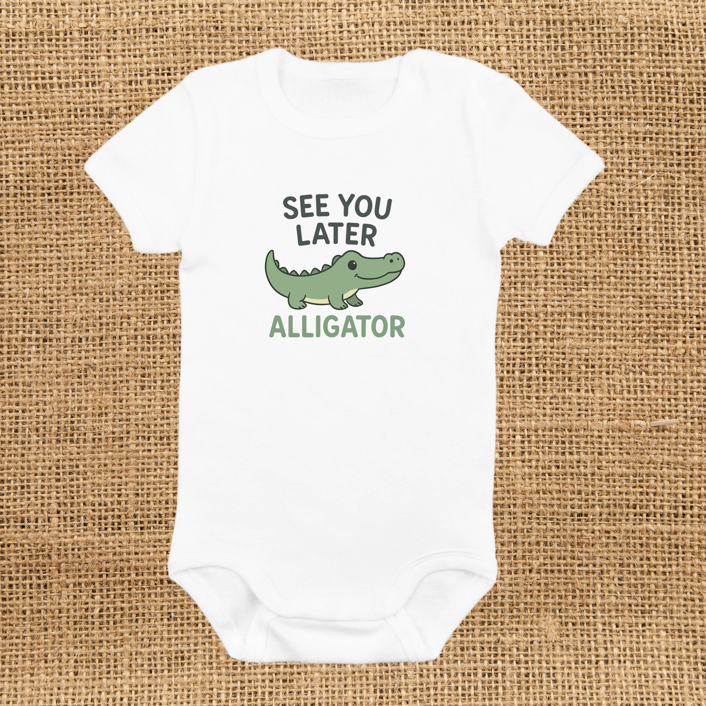 Alligator Infant Bodysuit
