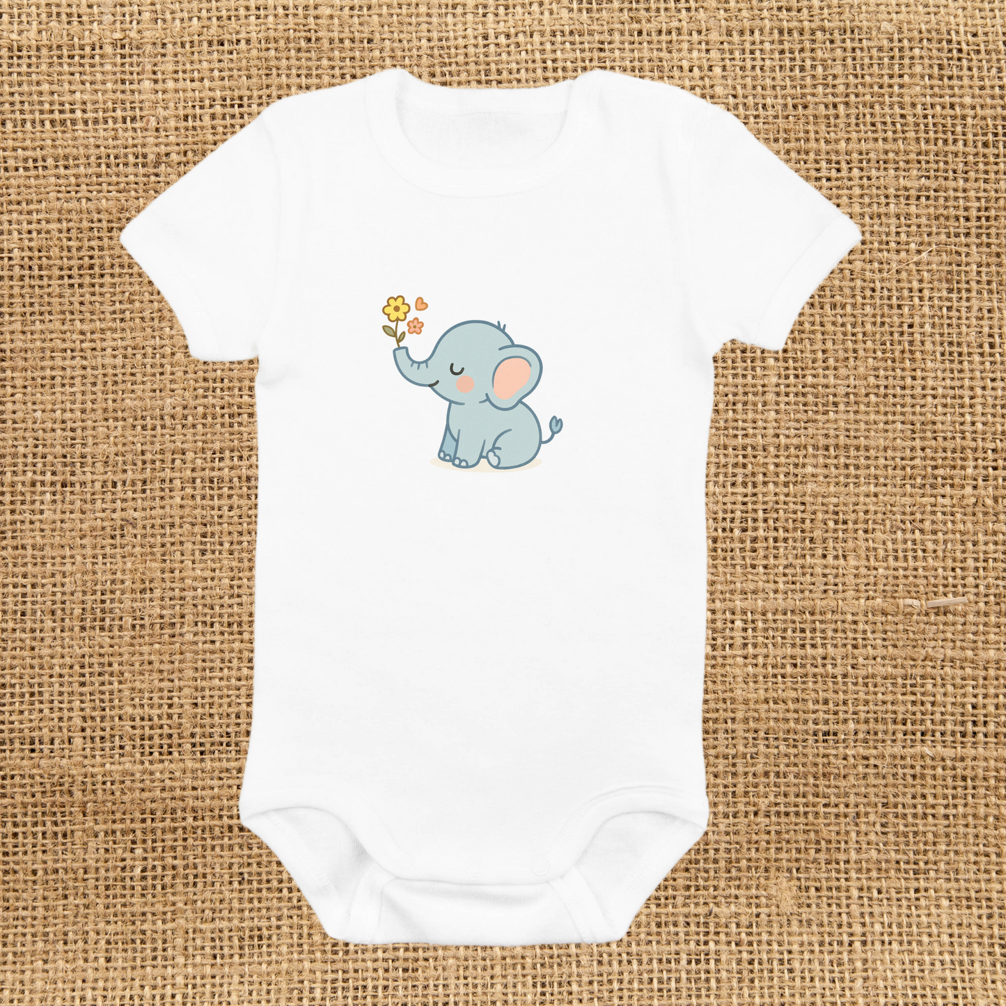 Cute Elephant Infant Bodysuit