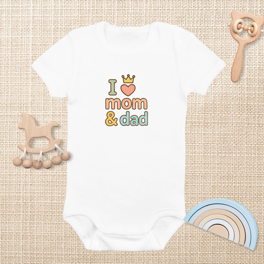 Love Mum & Dad Infant Bodysuit