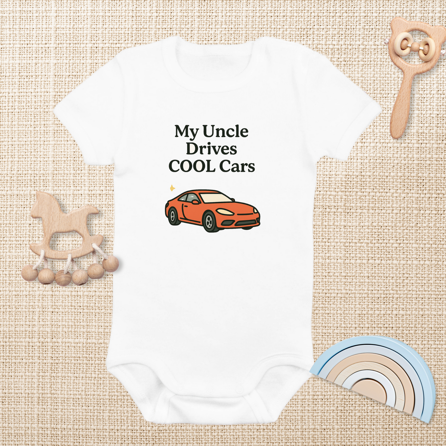 Uncle's Car Infant Bodysuit