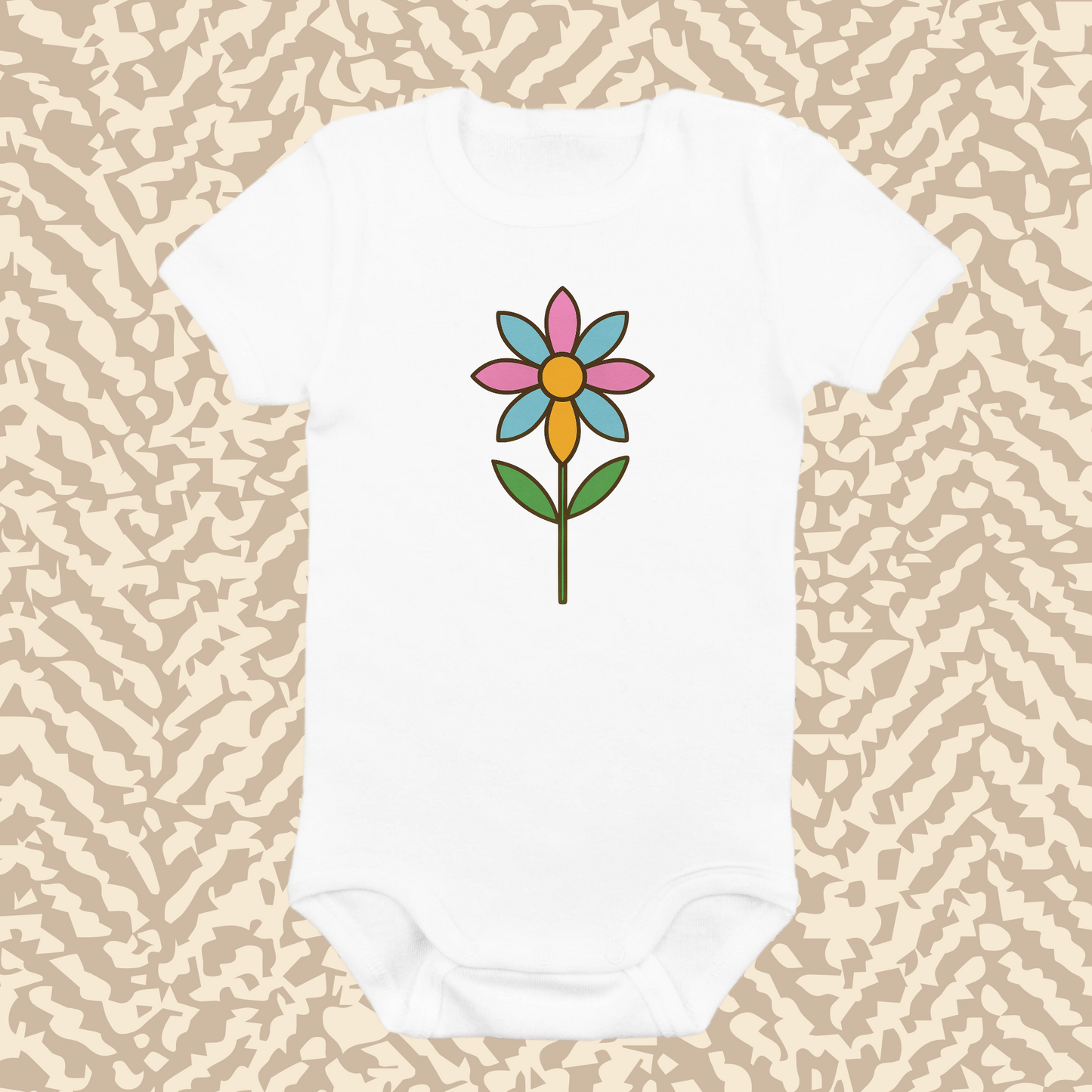 Big Flower Infant Bodysuit