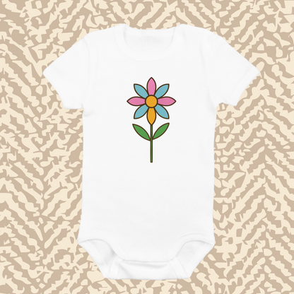 Big Flower Infant Bodysuit
