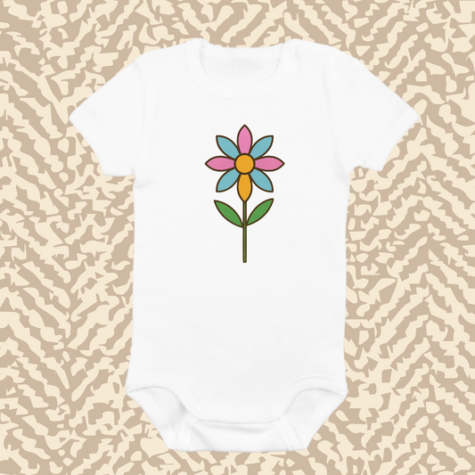 Big Flower Infant Bodysuit