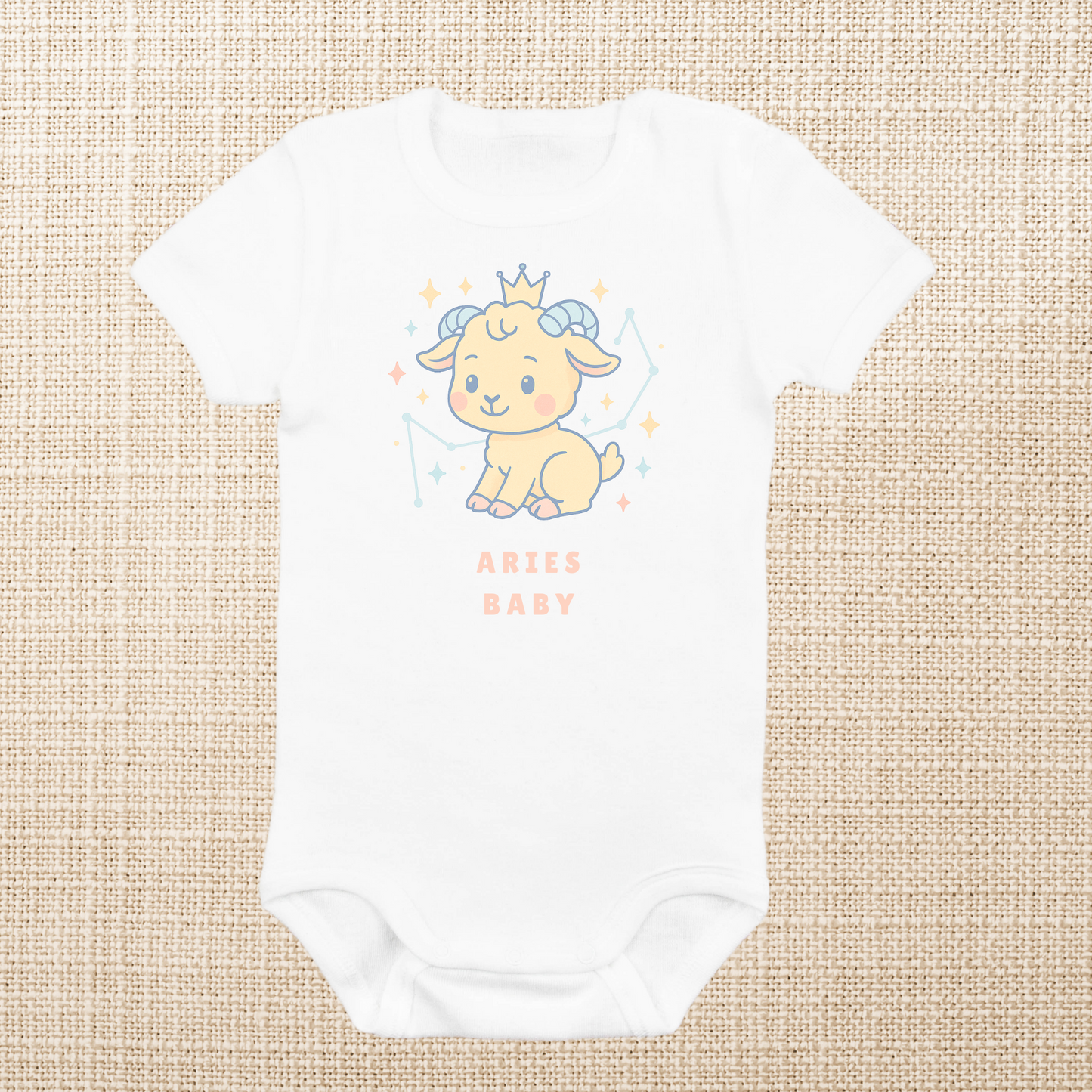Cute Aries Infant Bodysuit