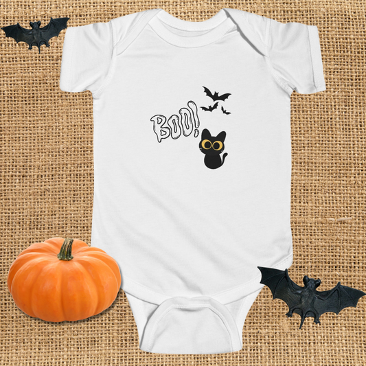 Halloween Cat Infant Bodysuit