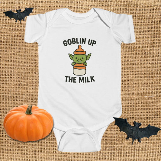 Goblin Up The Milk Infant Bodysuit