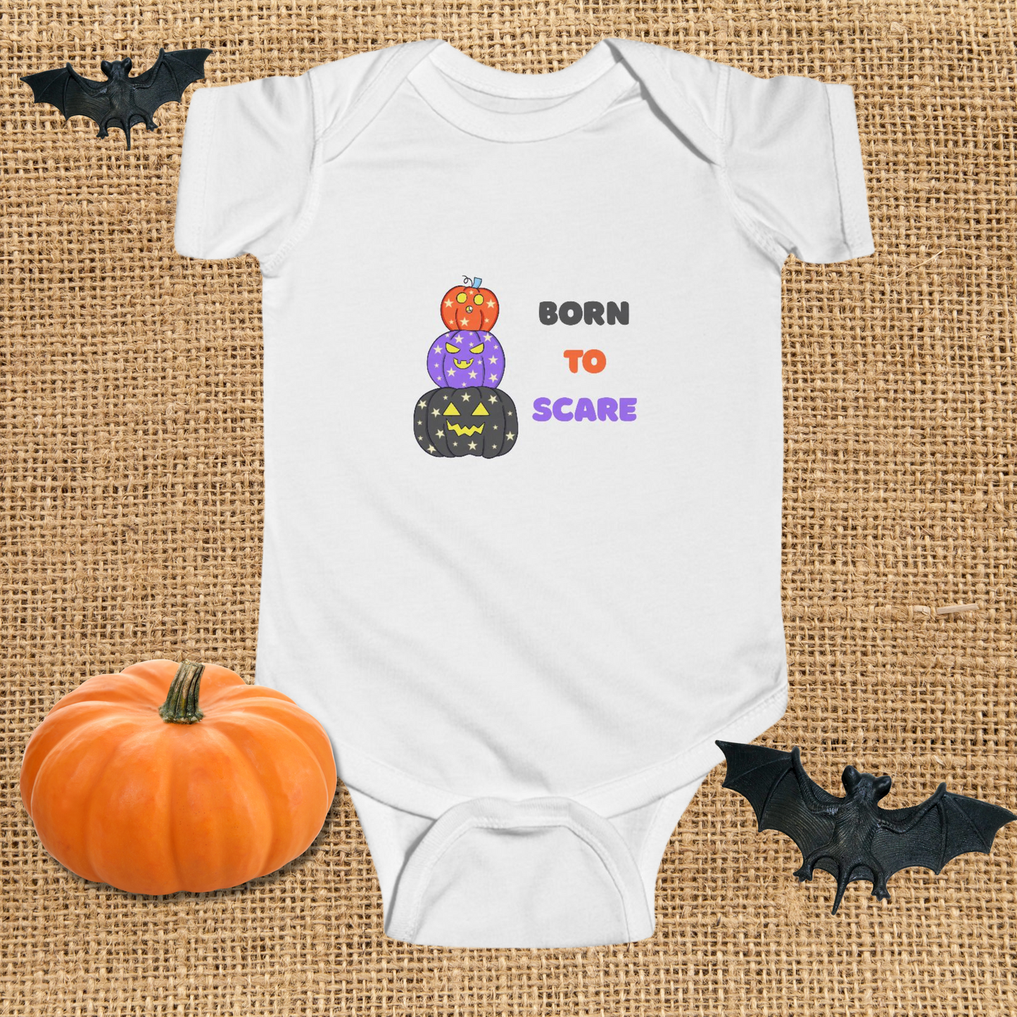 Born To Scare Infant Bodysuit