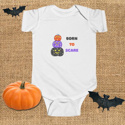 Born To Scare Infant Bodysuit