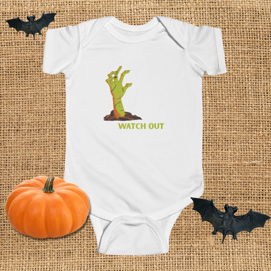 Creepy Halloween Hand Infant Bodysuit