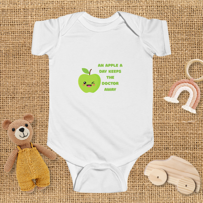 An Apple A Day Infant Bodysuit