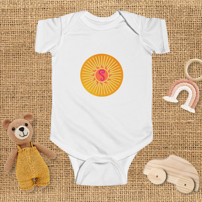 Radiating Sun Infant Bodysuit