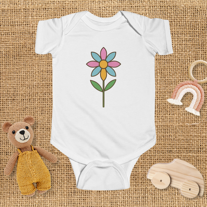 Big Flower Infant Bodysuit