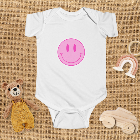 Smiley Infant Bodysuit